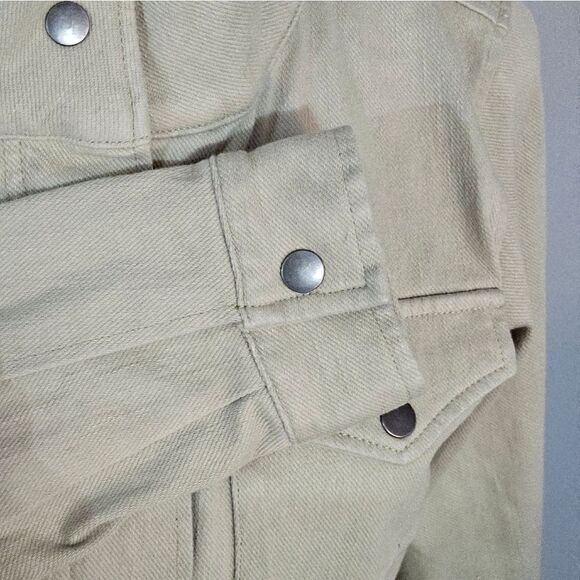 Diane Gilman, medium weight, khaki jacket. NWT, Size S - Picture 5 of 7